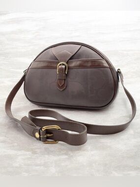 AUTH Christian Dior Shoulder Bag in Oblique Trotter Logo Mania AUTHENTIC DIOR